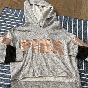 Victoria's Secret Pink Heathered Gray Sweater